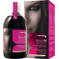 Beautin Colagen lichid cu Capsuni si Vanilie 500ml   